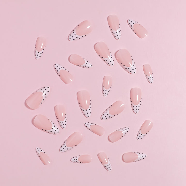 Stylish Polka Dot Design Press-On Nails Stornfield