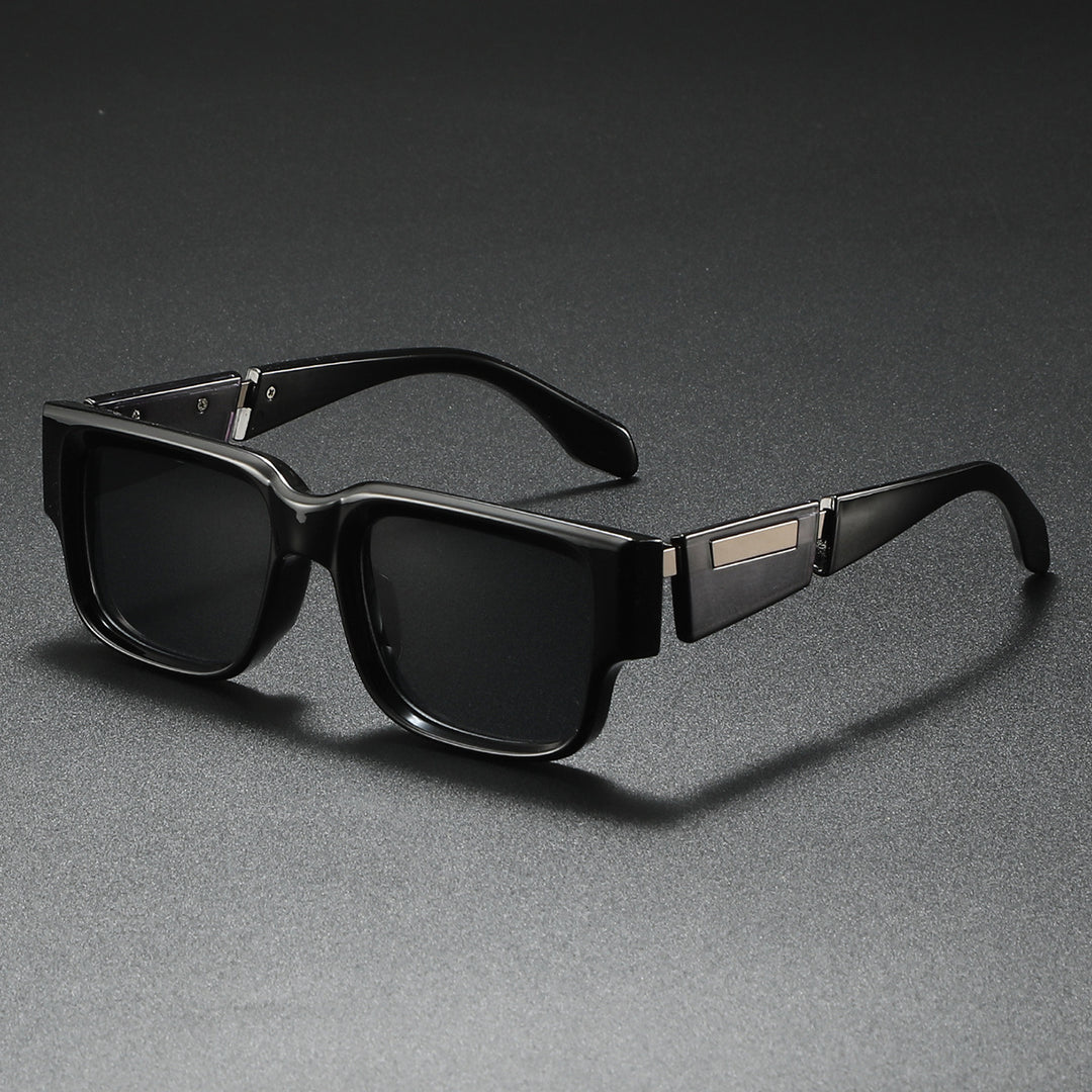 Women’s fashionable oversized sunglasses with elegant plastic frame Stornfield
