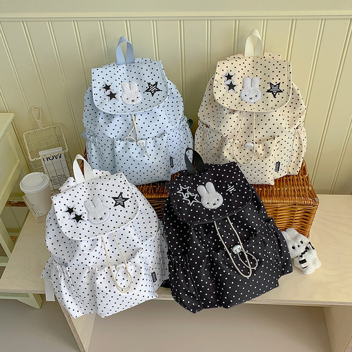 Cute Animal-Themed Polka Dot Backpack Stornfield