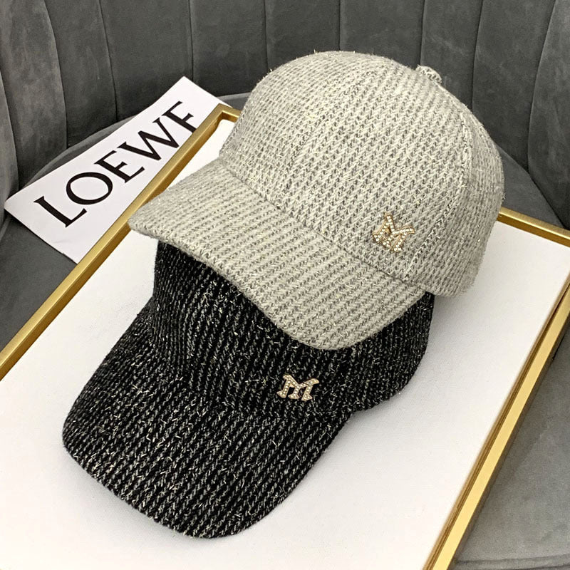 Women's Textured Knit Baseball Cap Stornfield