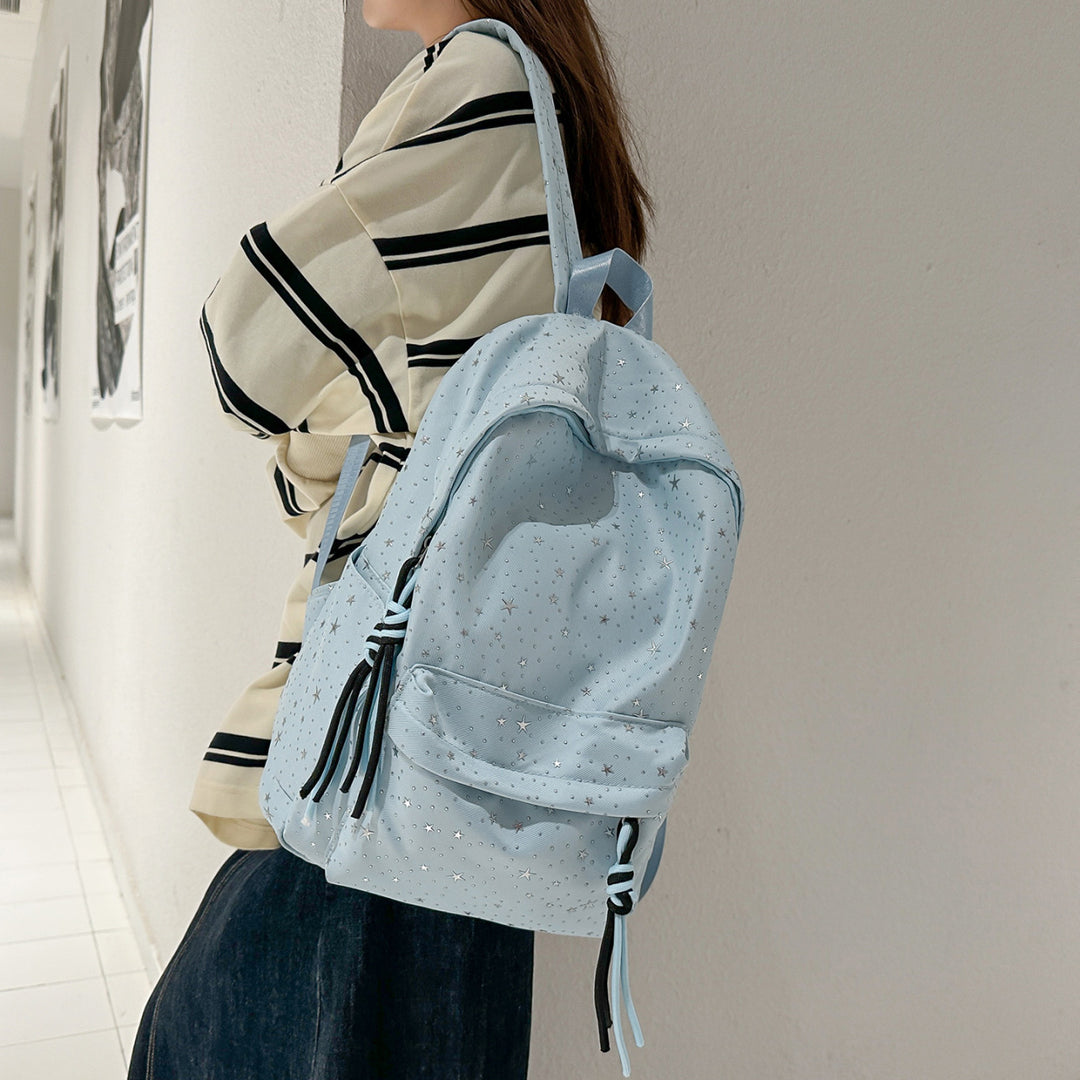 Stylish star motif backpack Stornfield