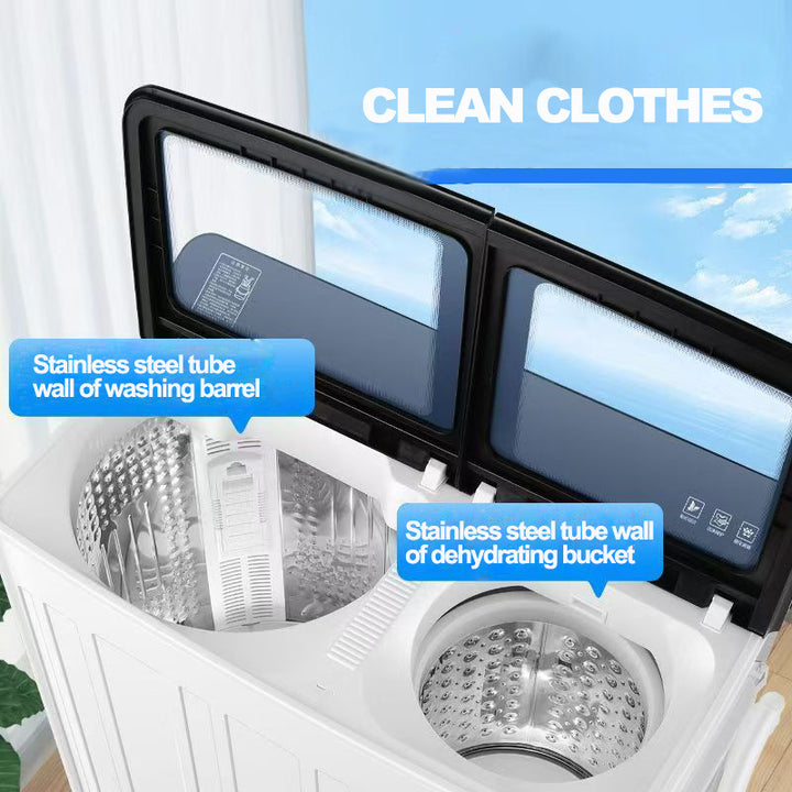Compact washing machine with multifunctional spin and wash function Stornfield