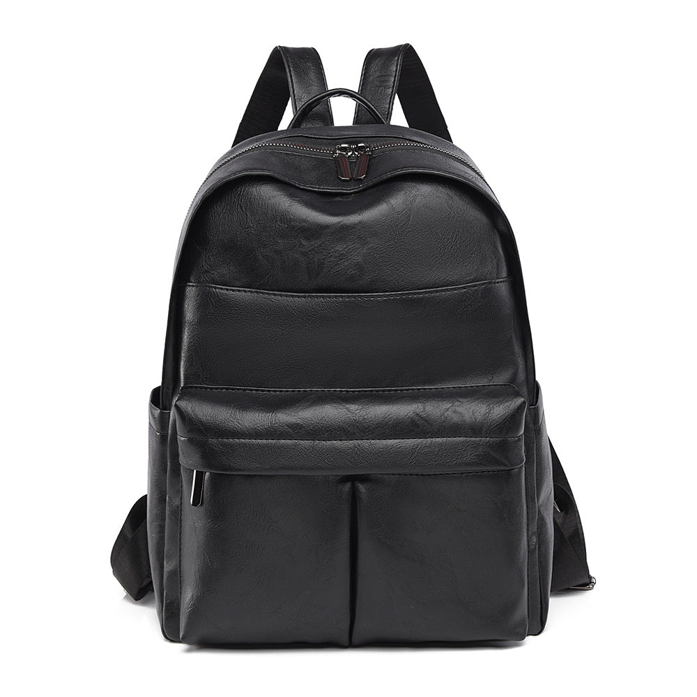 Premium Leather Laptop Backpack Stornfield
