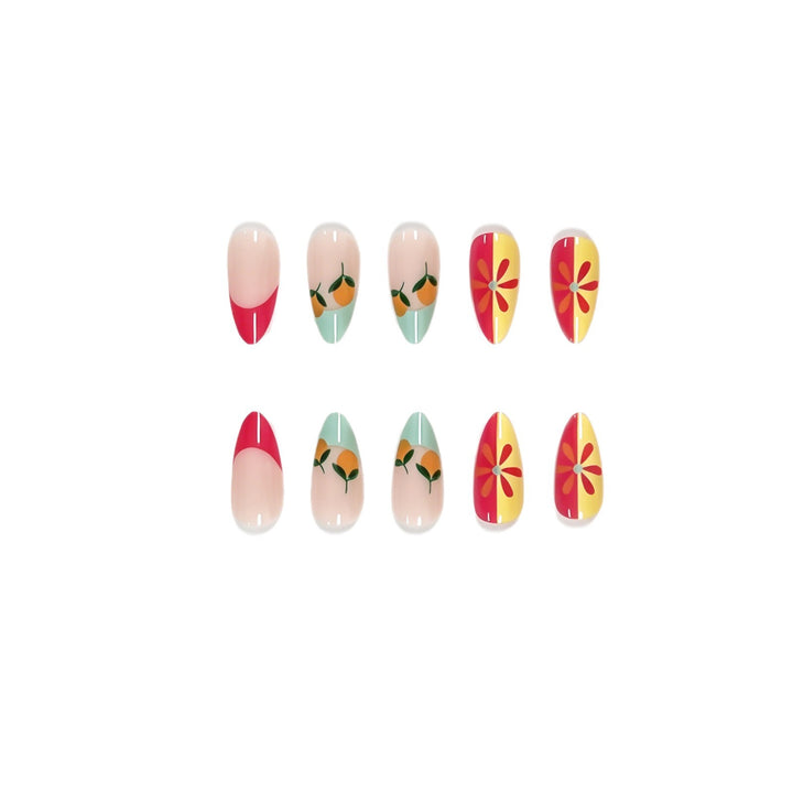 Abstract Themed Nail Art Enhancements Stornfield