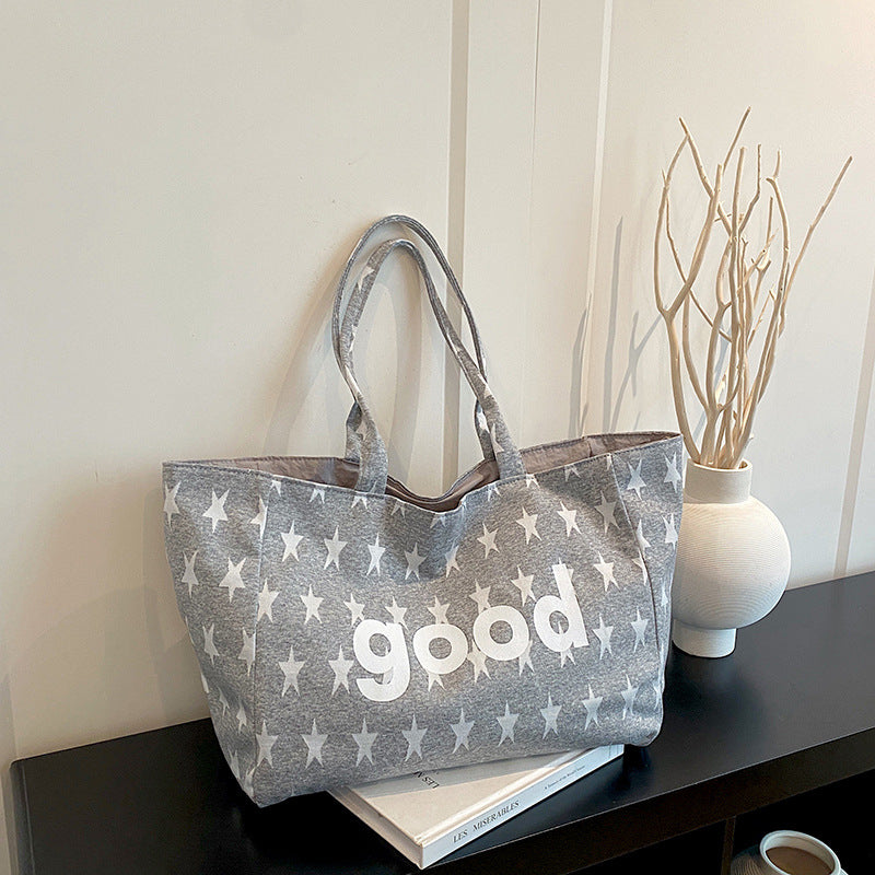 WoCasual Graphic Print Tote Bag Stornfield