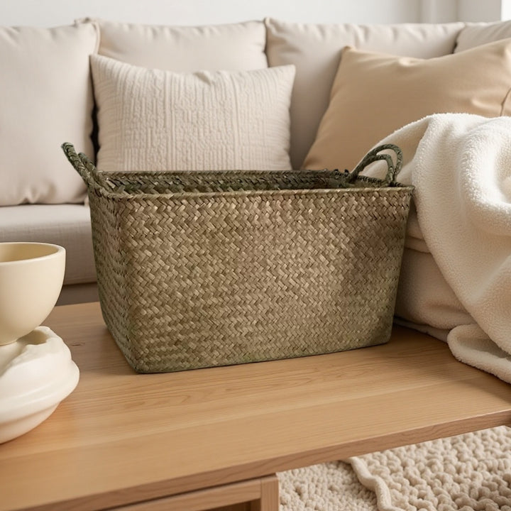 Women's basket with handwoven design Stornfield