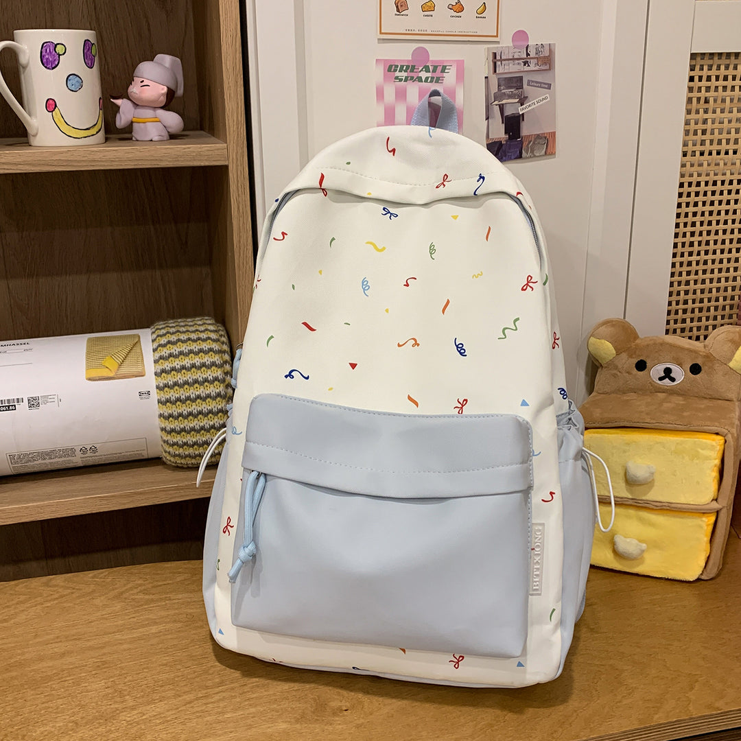Playful Patterned Backpack Stornfield