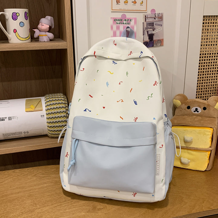 Playful Patterned Backpack Stornfield