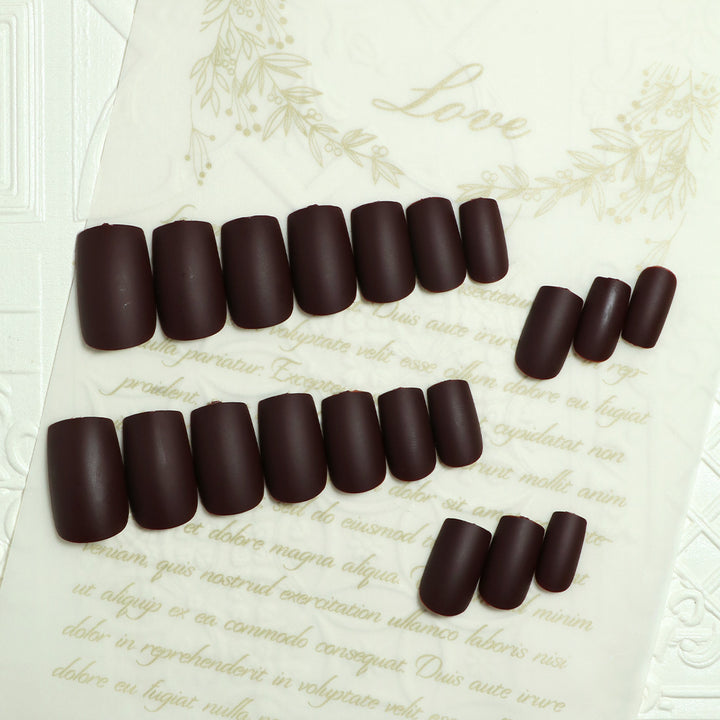 Premium Matte Finish Press-On Nails Stornfield