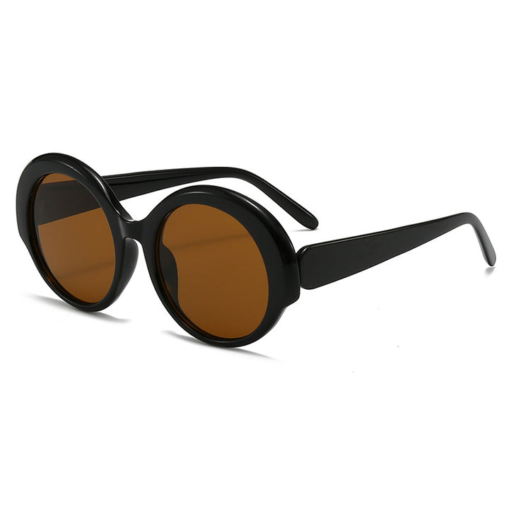 Women's fashionable round designer sunglasses Stornfield