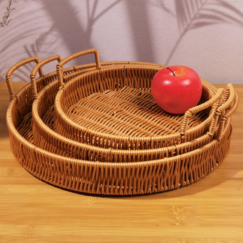 Ladies round willow baskets by Stornfield
