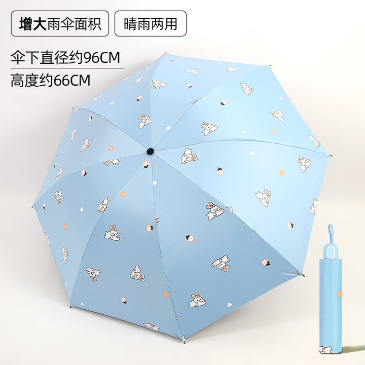 Women's Folding Umbrella with Animal Pattern Stornfield
