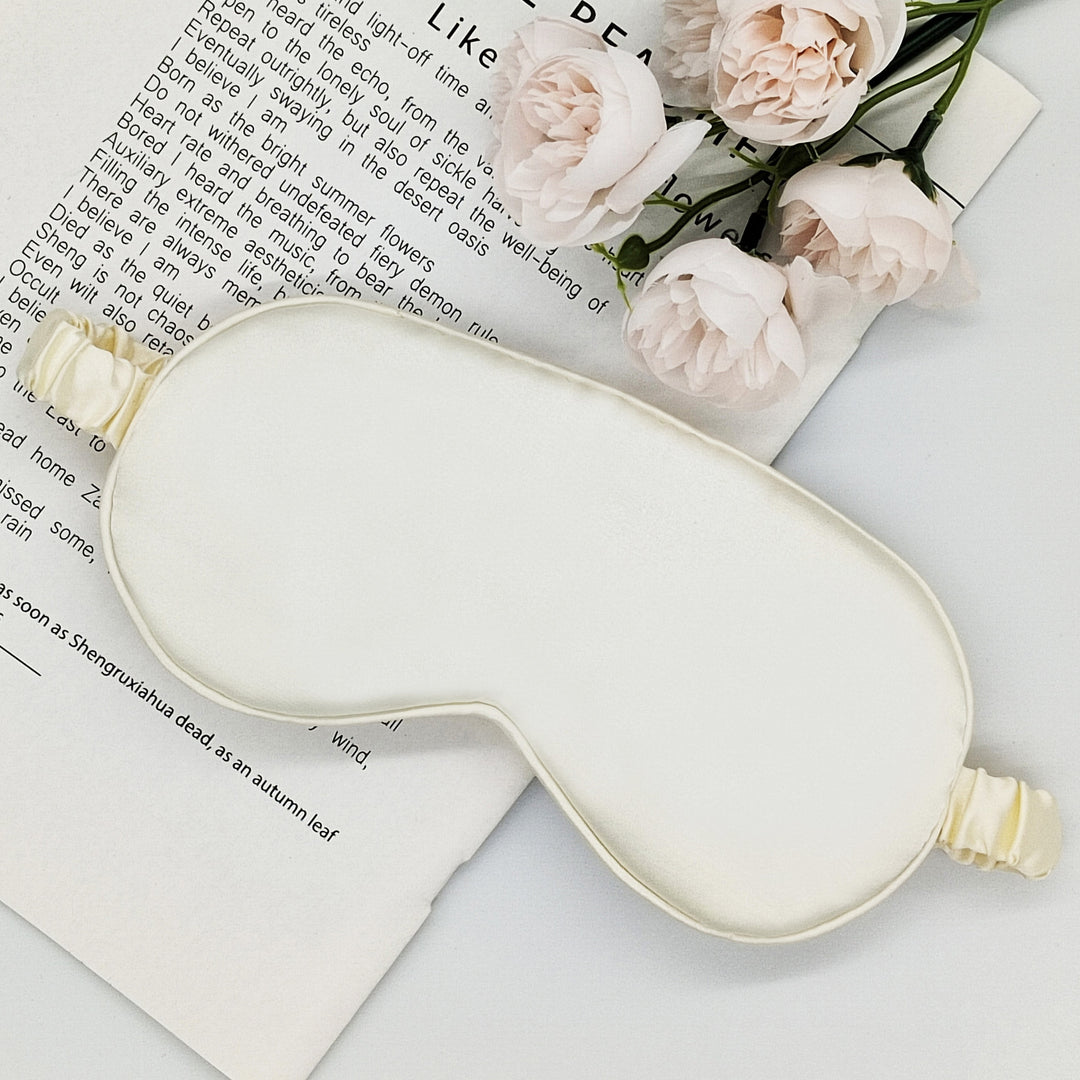 Women's ultra-soft sleep mask with extra padding and elastic satin band Stornfield