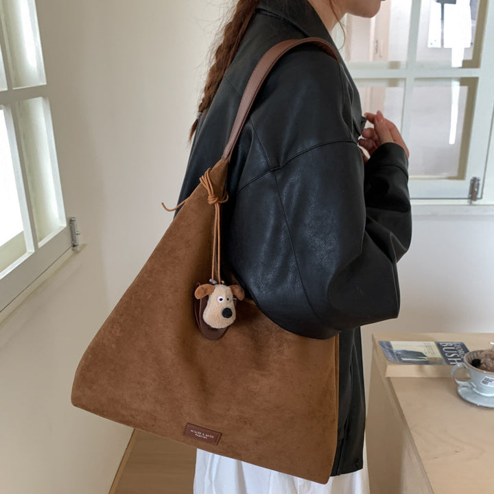 Premium Suede Slouchy Tote Bag Stornfield