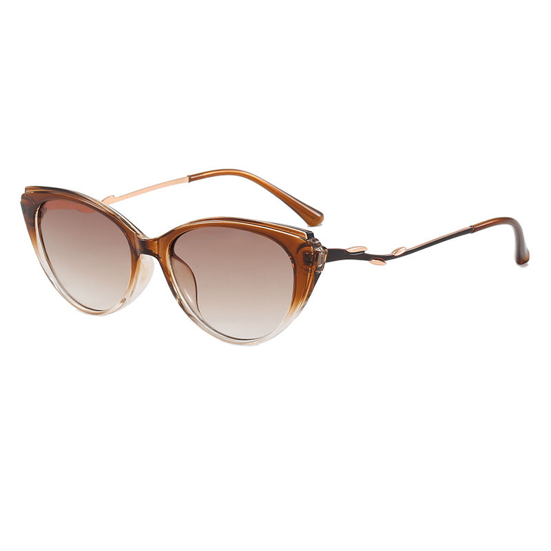 Fashionable Cat-Eye Glasses with Filigree Design Stornfield
