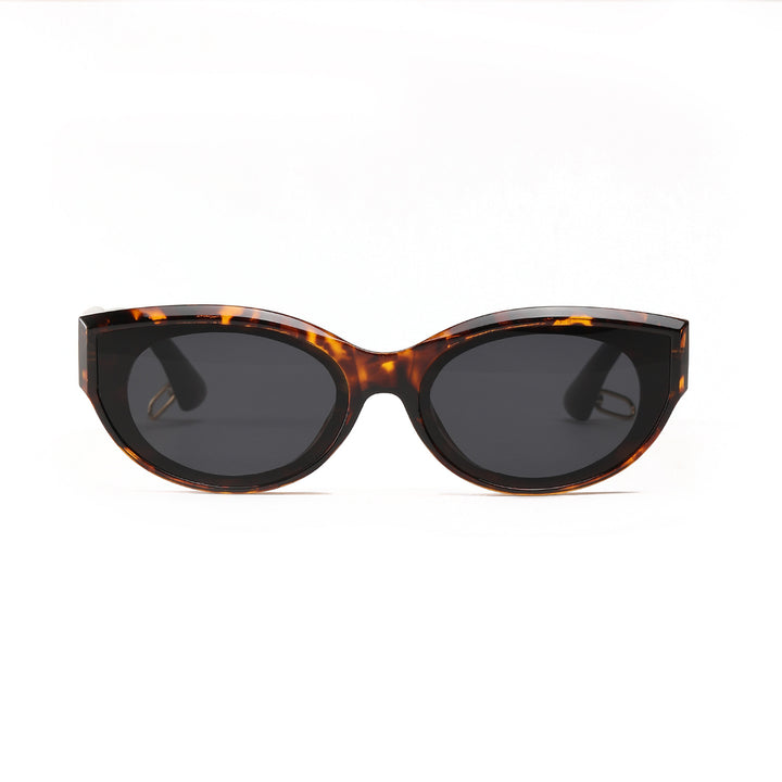 Women's fashionable sunglasses with transparent frame and UV protection Stornfield