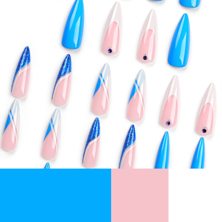 Creative Nail Art with Glamorous Design Details Stornfield