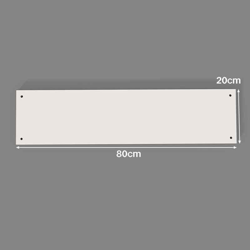 Heavy-Duty Square Mounting Cover Plate with Four Corner Fastener Holes
