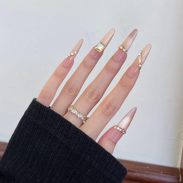 Glamorous Stiletto Press-On Nail Extensions Stornfield