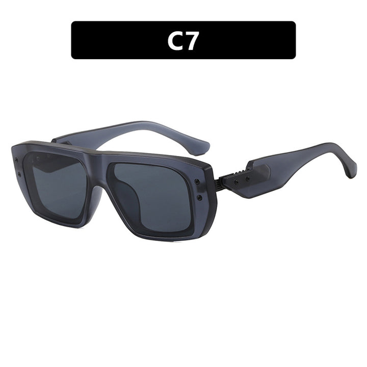 Women's fashionable square glasses with multicolored transparent frame Stornfield