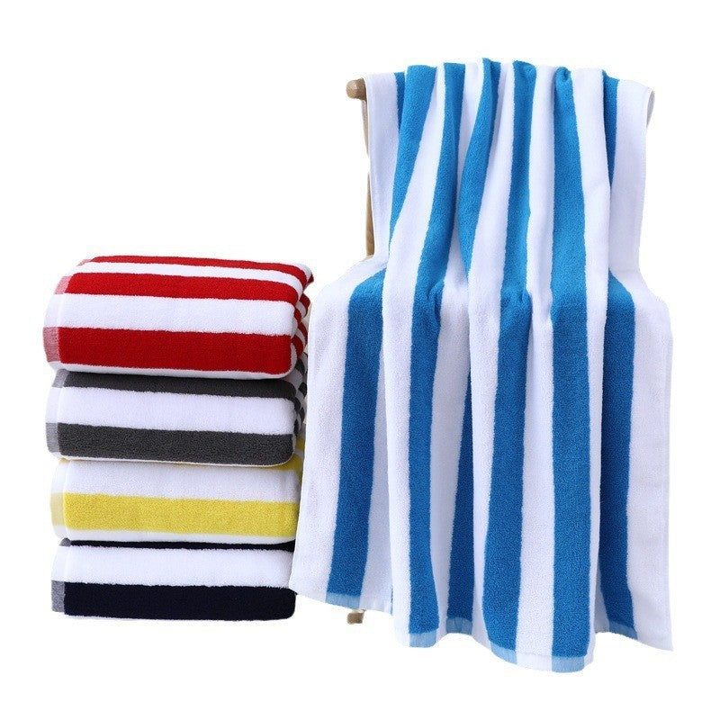 Premium Bath Towel With Elegant Stripe Pattern Stornfield
