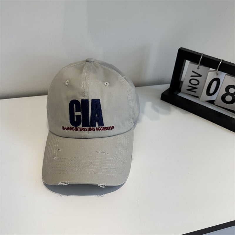 Men's Distressed Motivational Baseball Cap Stornfield