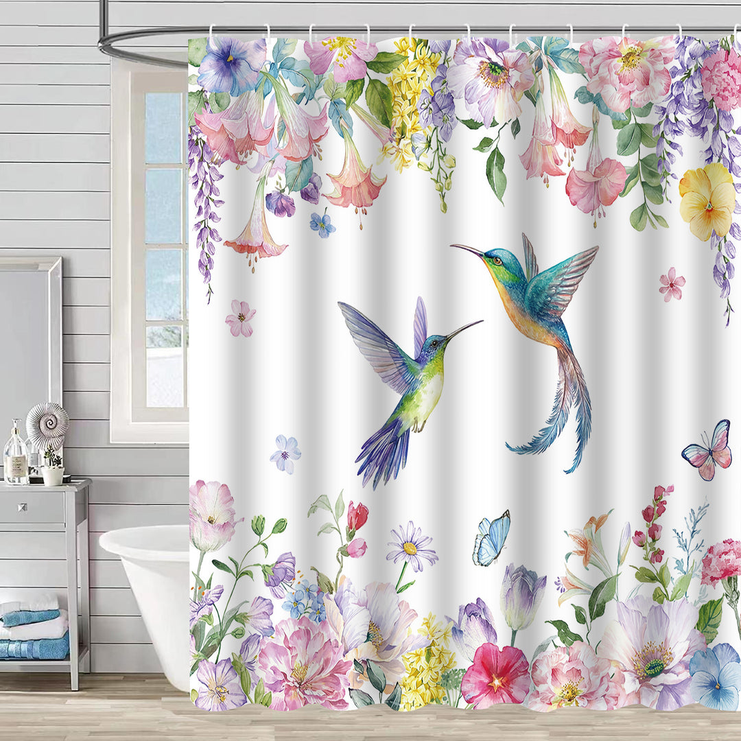 Nature-Inspired Shower Curtain Stornfield