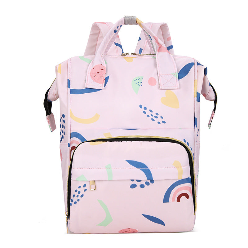 Multi-Purpose Floral Print Backpack Stornfield
