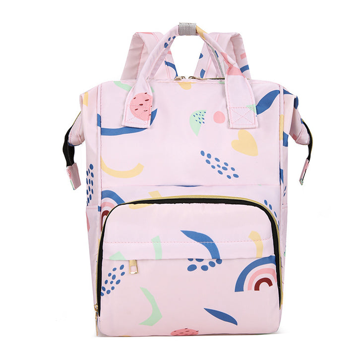 Multi-Purpose Floral Print Backpack Stornfield