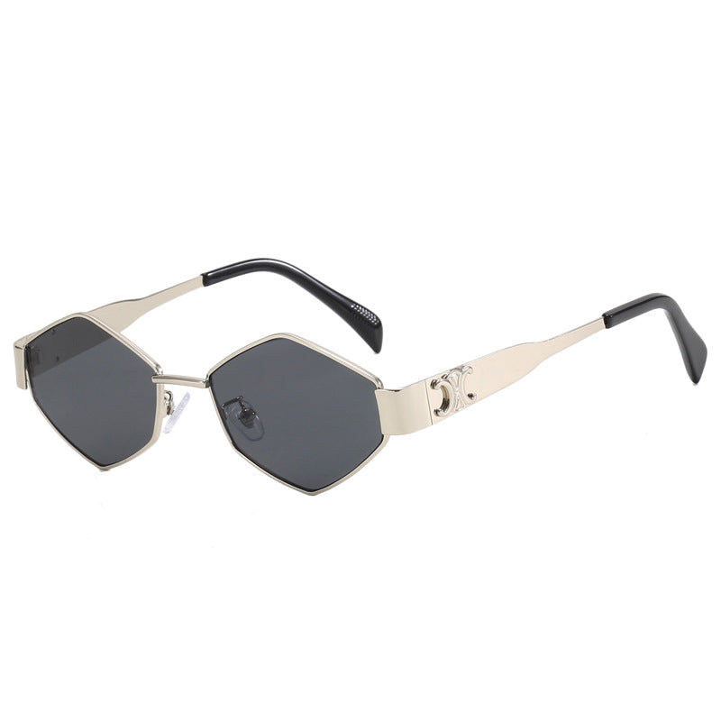 Fashionable sunglasses in hexagonal design Stornfield