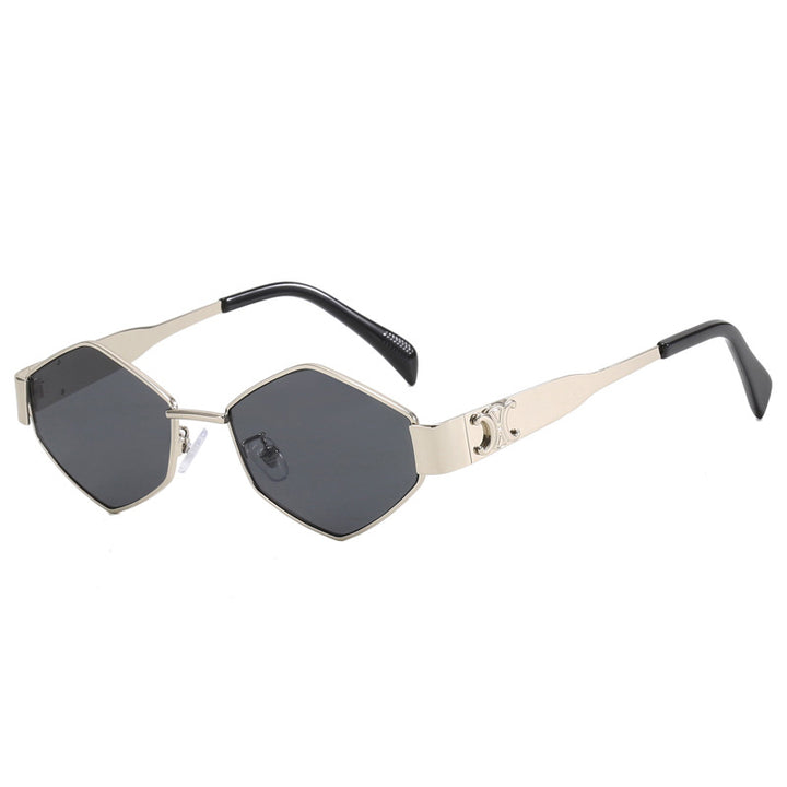 Fashionable sunglasses in hexagonal design Stornfield