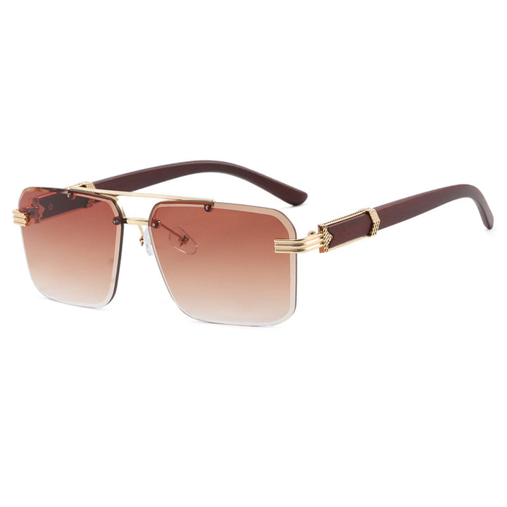 Women's geometric oversized sunglasses with trendy design and luxurious accents Stornfield