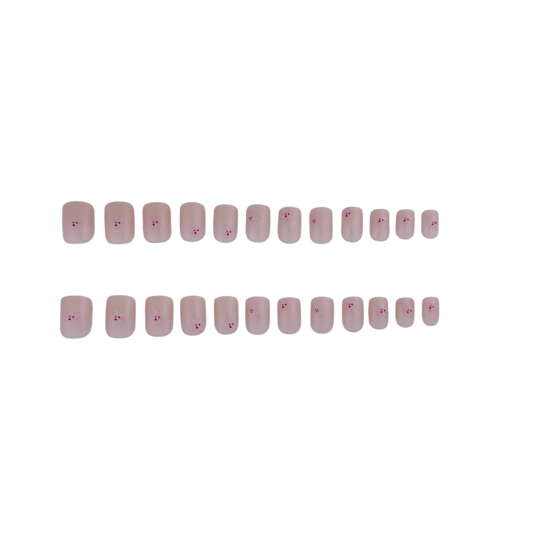 Floral Design Press-On Nail Extensions Stornfield