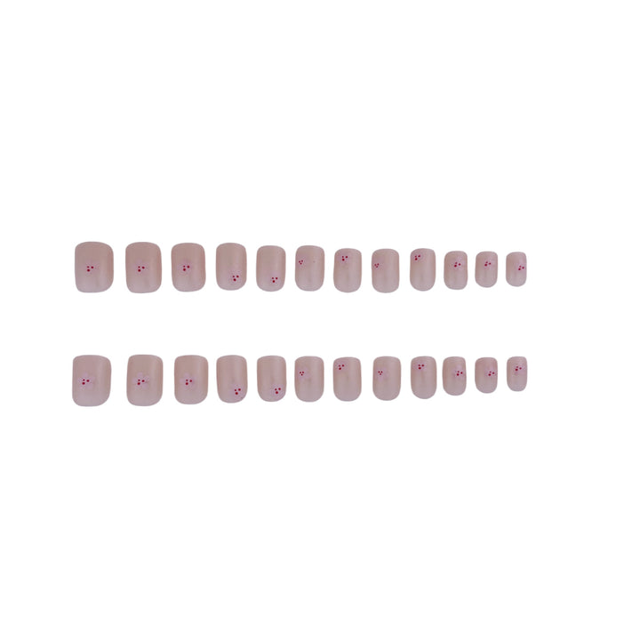 Floral Design Press-On Nail Extensions Stornfield