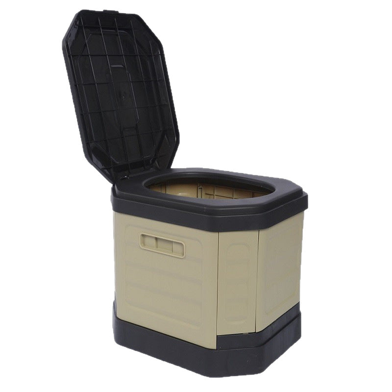 Portable camping composting toilet with detachable waste container Stornfield