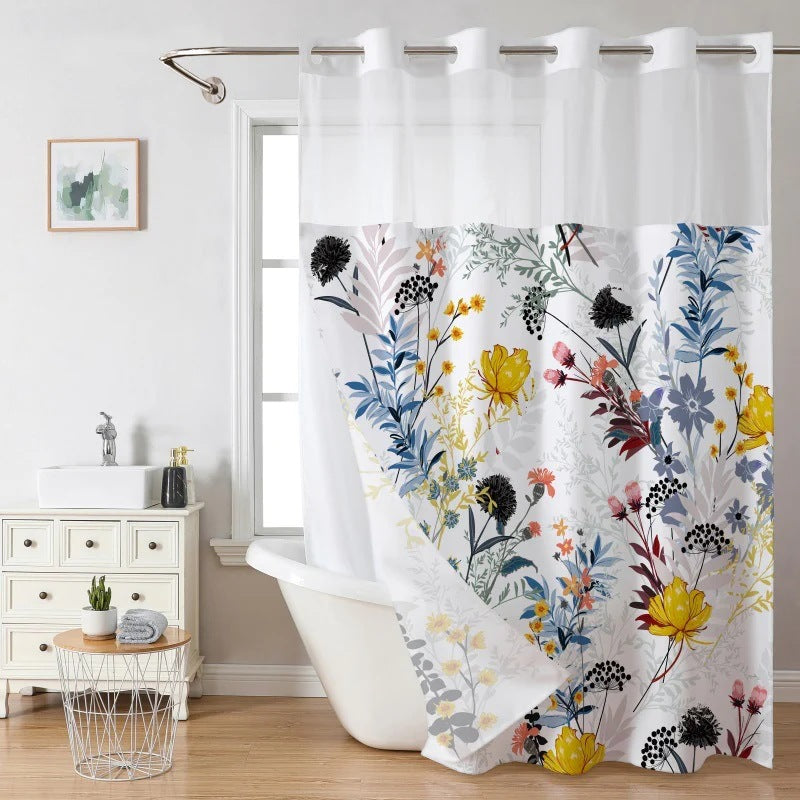 Artistic Floral Shower Curtain Stornfield