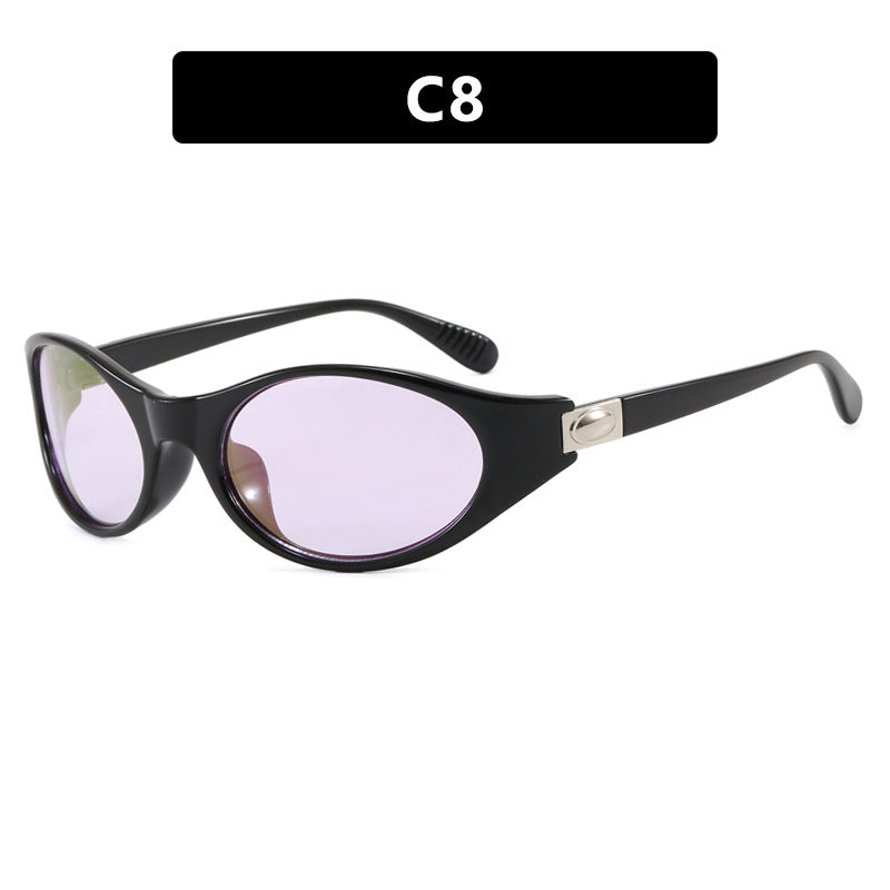 Ladies stylish sunglasses in elegant oval design with protective UV filter Stornfield