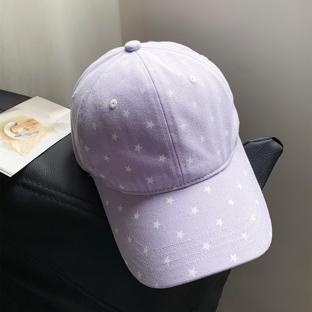 Women's Star-Printed Cotton Baseball Cap Stornfield