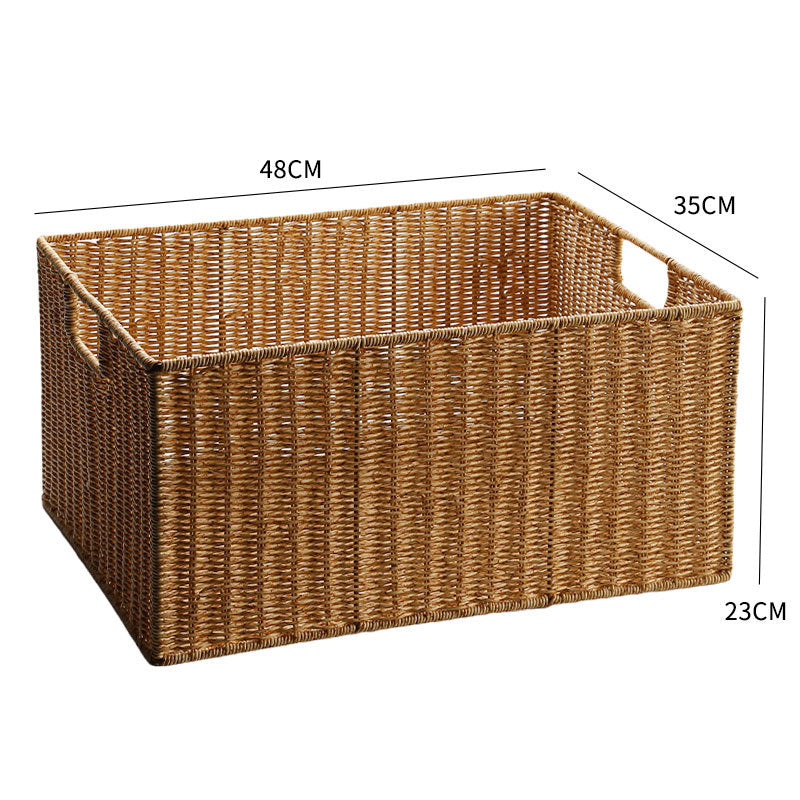 Premium Handwoven Square Storage Basket Stornfield