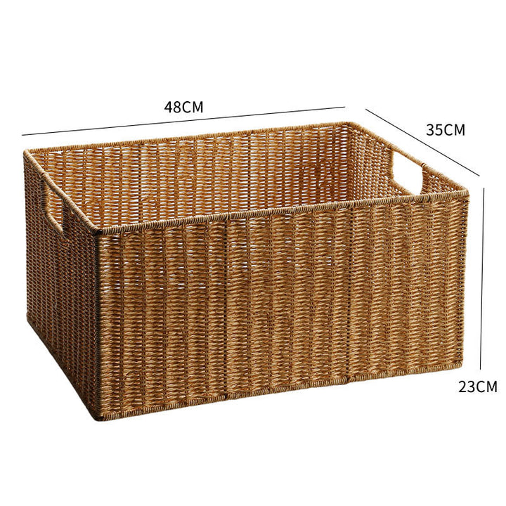 Premium Handwoven Square Storage Basket Stornfield