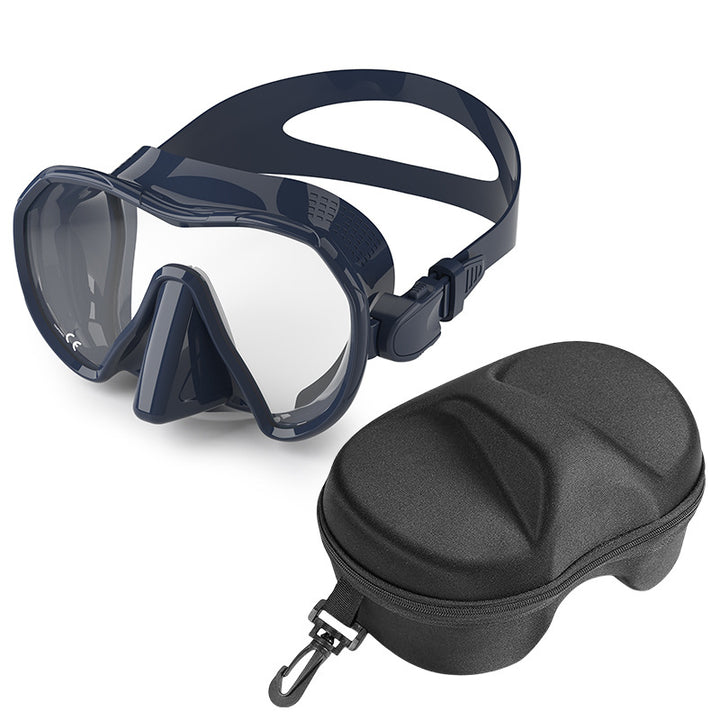 Diving mask with wide field of vision and comfortable wearing comfort Stornfield