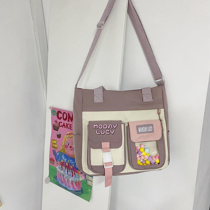 Whimsical Multi-Compartment Messenger Bag Stornfield