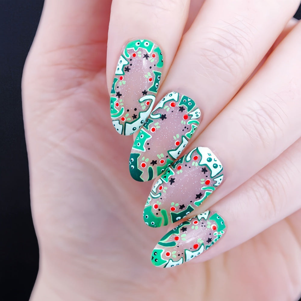 Artificial nail tips in creative design Stornfield