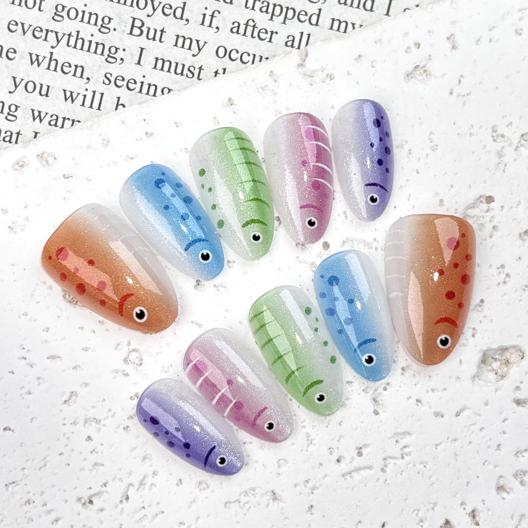 Decorative Press-On Nail Art Collection 1790745850