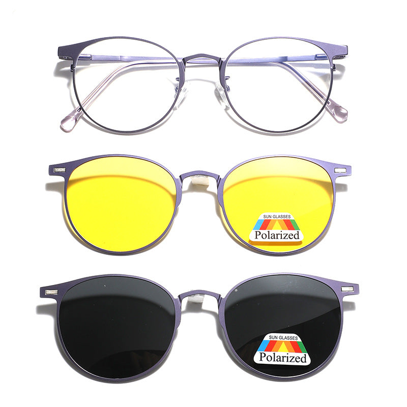 Women's fashionable sunglasses with interchangeable lenses and polarized technology Stornfield