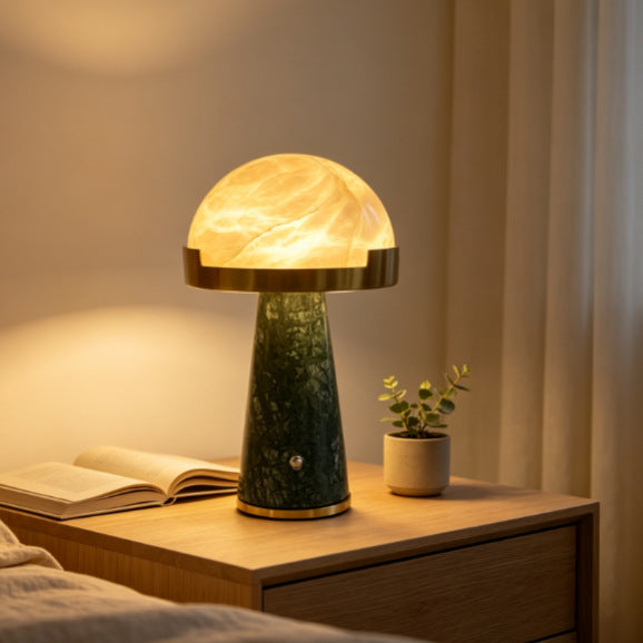 Elegant Sculptural Desk Lamp