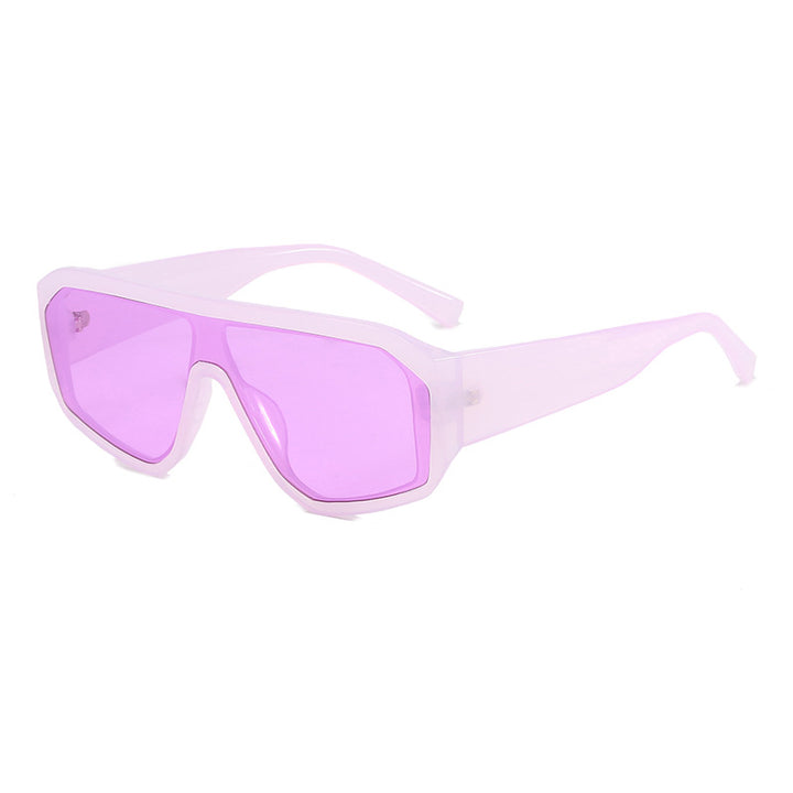 Women Fashionable Oversized Sunglasses in Futuristic Design Stornfield