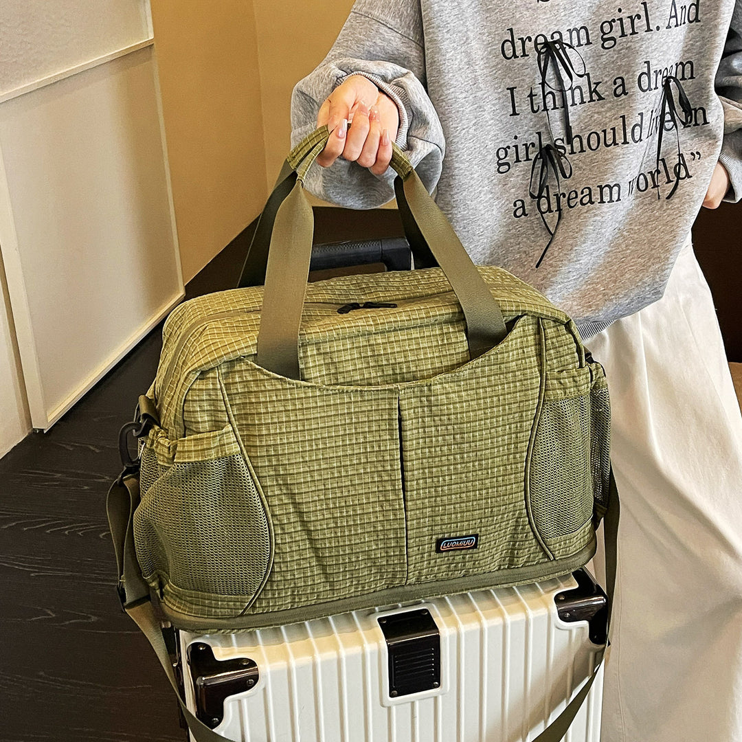 Textured Sports Duffle Stornfield