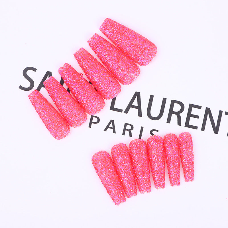 High-quality artificial nails with glitter effects Stornfield