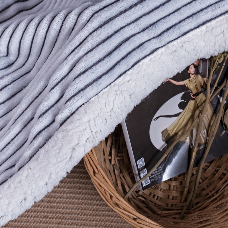 Women's luxurious and soft cuddle blanket with velvety surface Stornfield